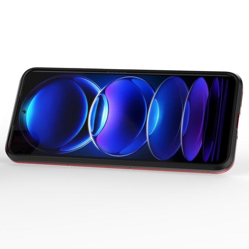 Guardy tartós hibrid borító Xiaomi Redmi Note 12 5G/Poco X5 5G - piros