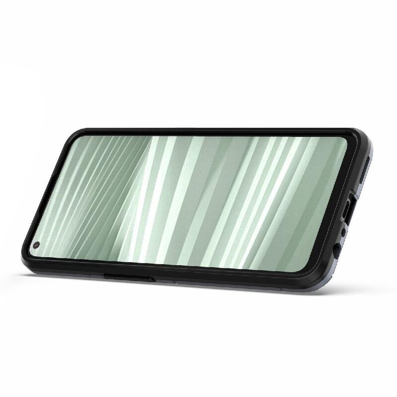 Guardy tartós hibrid borítás ujjbeggyel a Realme 9 Pro+ 5G készülékhez - kék