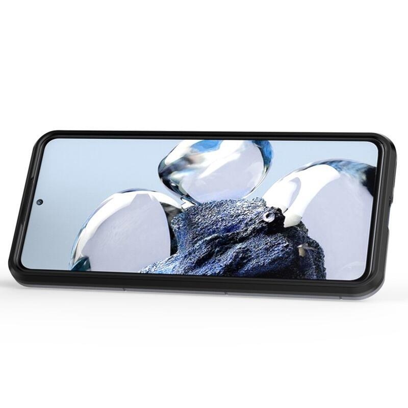 Guardy tartós hibrid borítás ujjbeggyel Xiaomi 12T/12T Pro készülékhez - kék