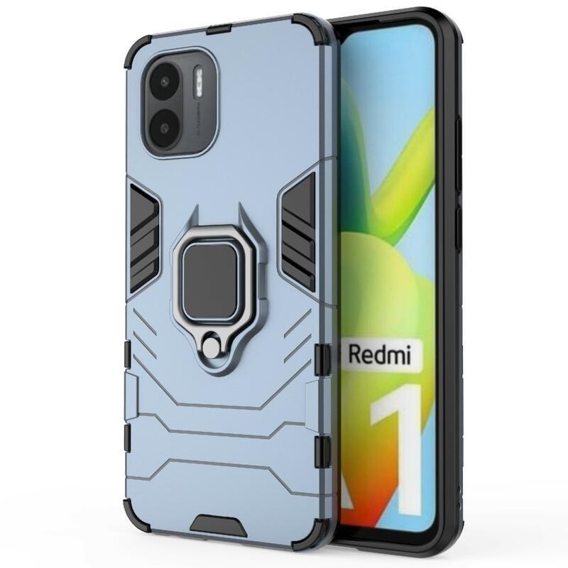 Guardy tartós hibrid borító ujjmarkolattal Xiaomi Redmi A1/Redmi A2 - kék