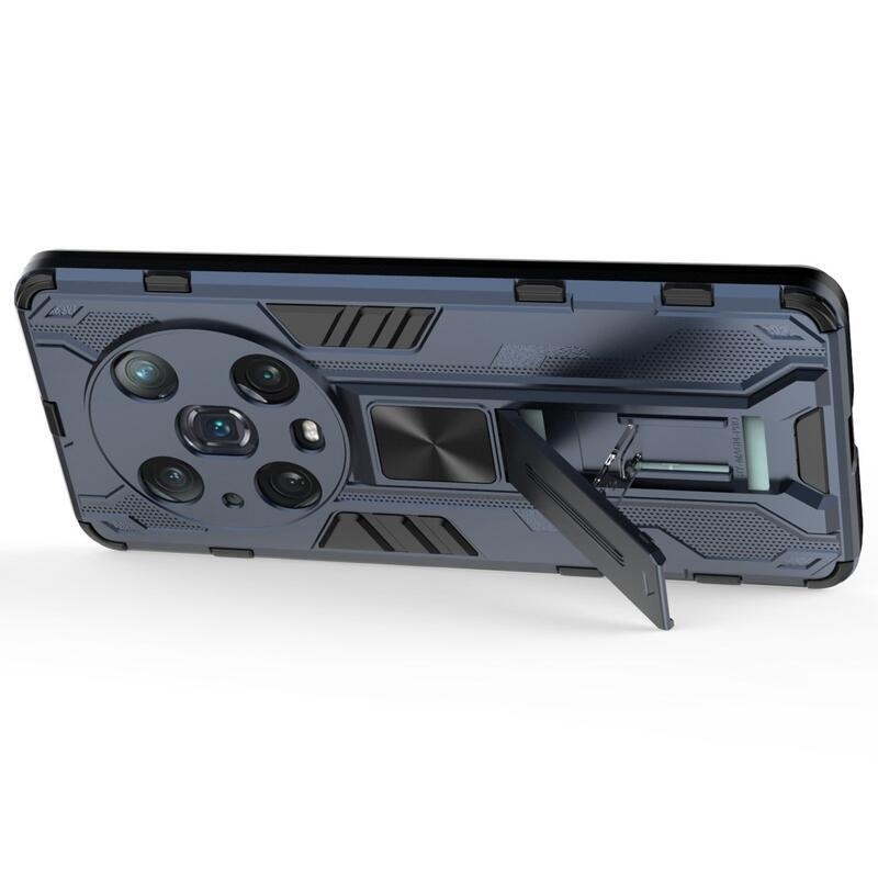 Guardy tartós hibrid borító felhajtható állvánnyal a Honor Magic 4 Pro 5G készülékhez - kék