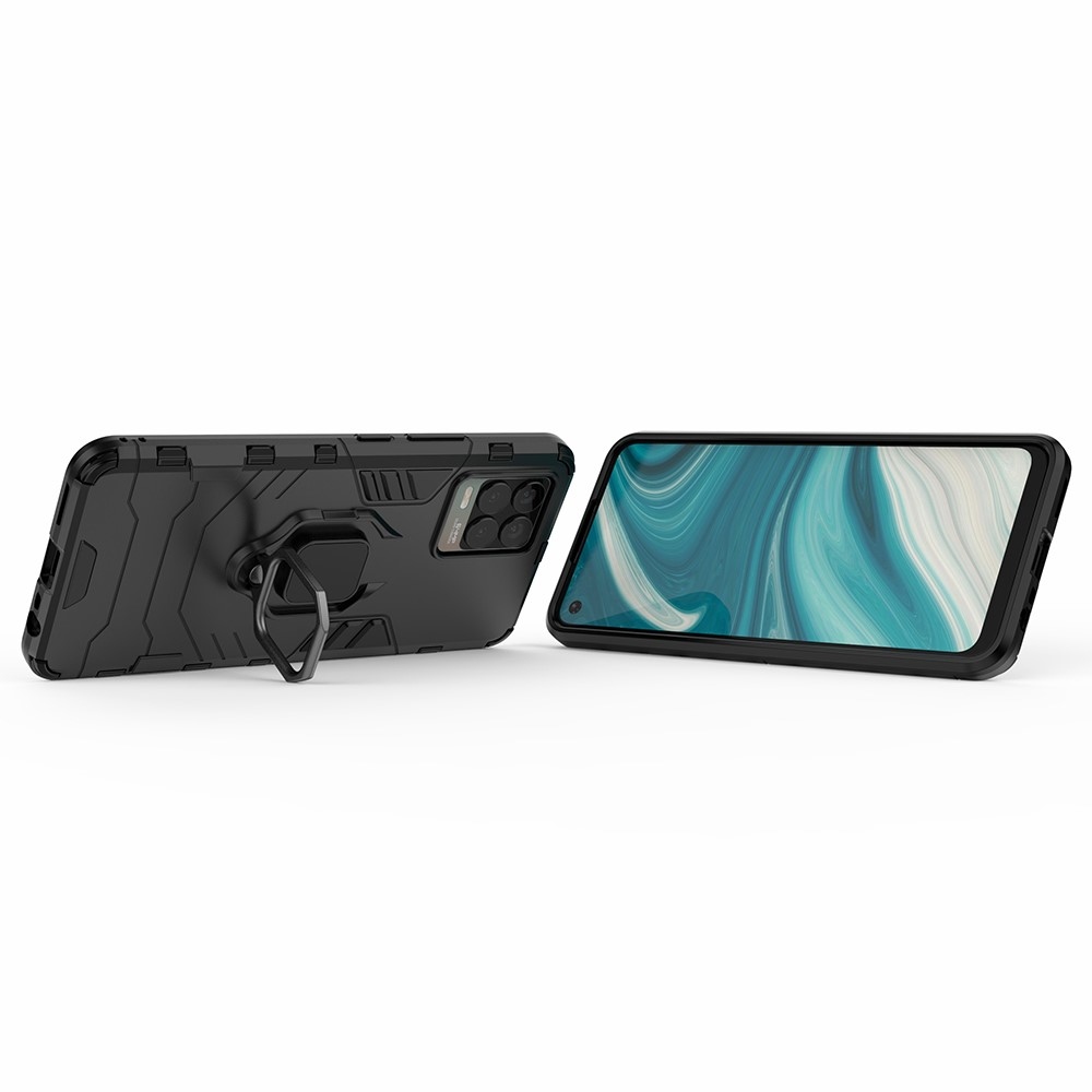 Guardy strapabíró mobiltelefon-tok Realme 8-hoz – fekete