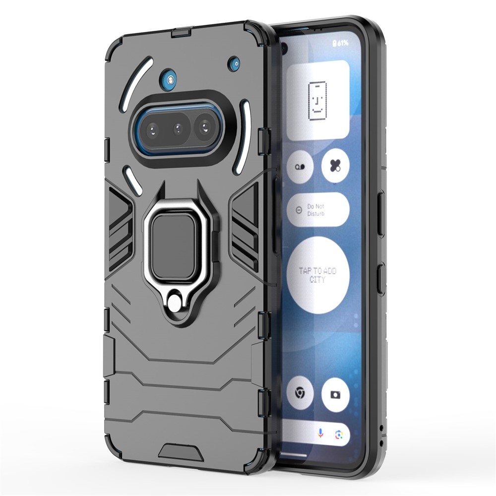 Guardy tartós védőburkolat Nothing Phone (3a) telefonhoz - fekete