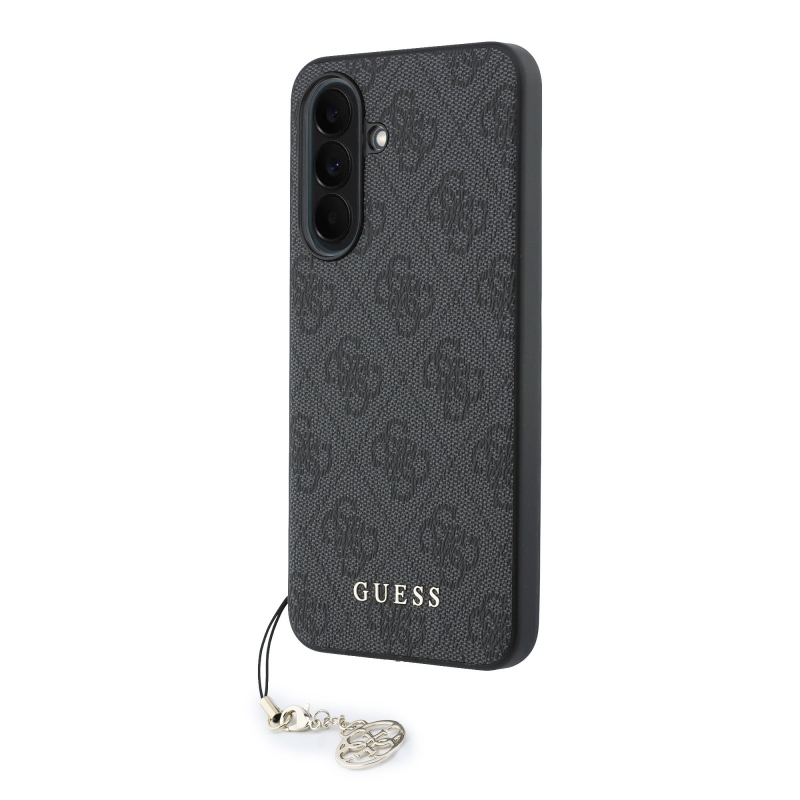 Guess 4G Charm hátlap Samsung Galaxy A37 fekete
