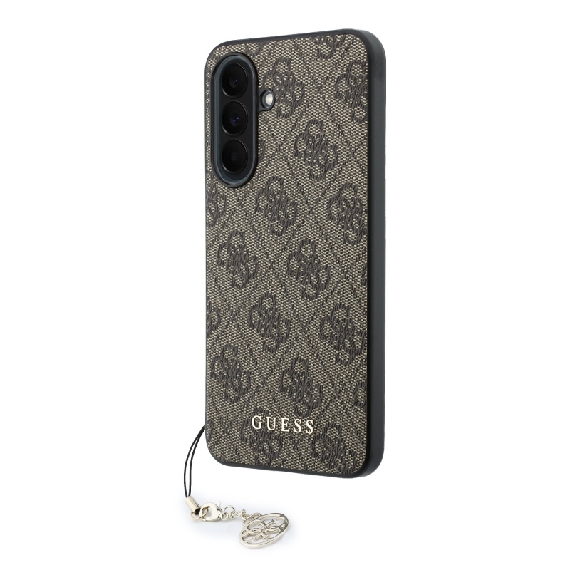 Guess 4G Charm hátlap Samsung Galaxy A37 barna színű hátlaphoz