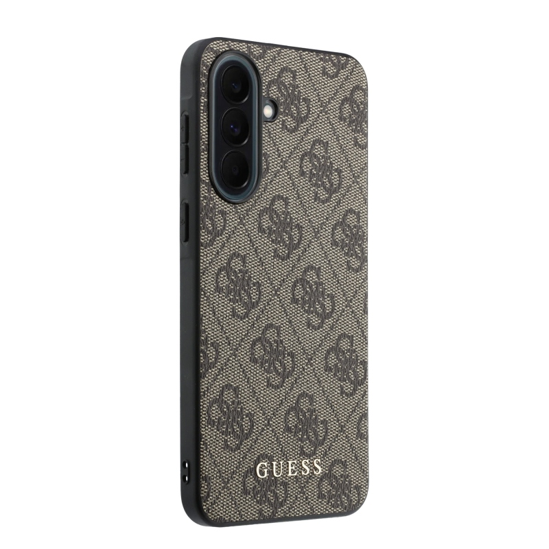 Guess 4G Charm hátlap Samsung Galaxy A37 barna színű hátlaphoz