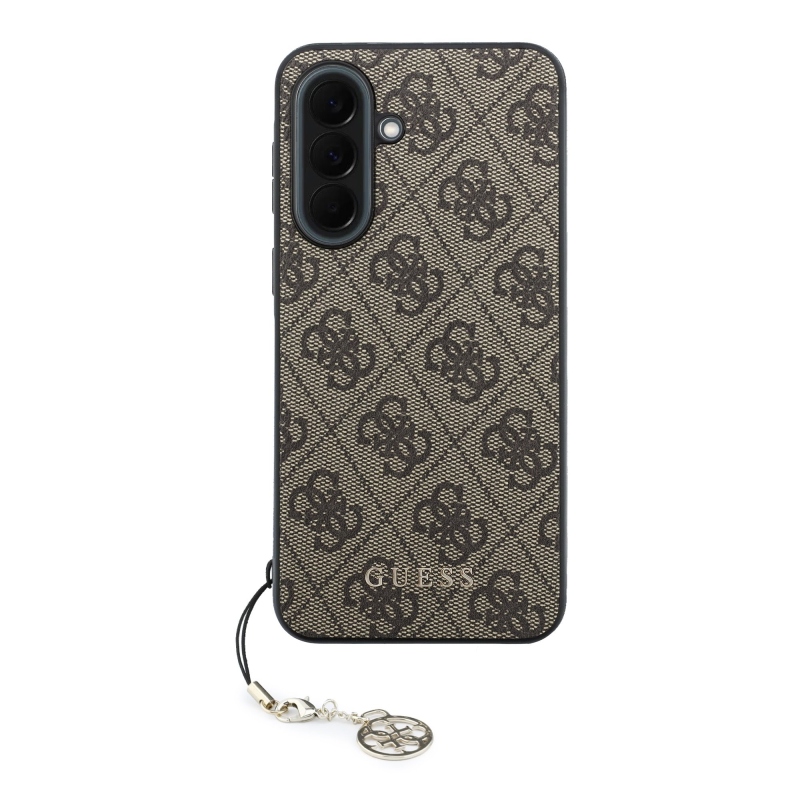 Guess 4G Charm hátlap Samsung Galaxy A37 barna színű hátlaphoz