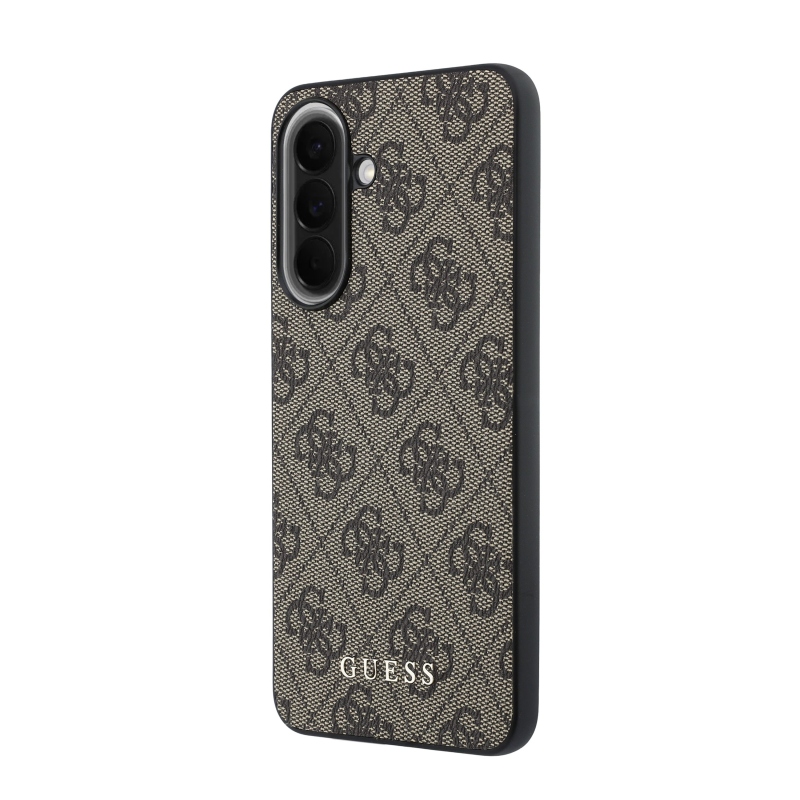 Guess 4G Charm hátlap Samsung Galaxy A57 barna borítóhoz