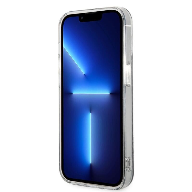 Guess 4G IML zselés tok MagSafe készülékkel iPhone 14 Pro készülékhez - fekete