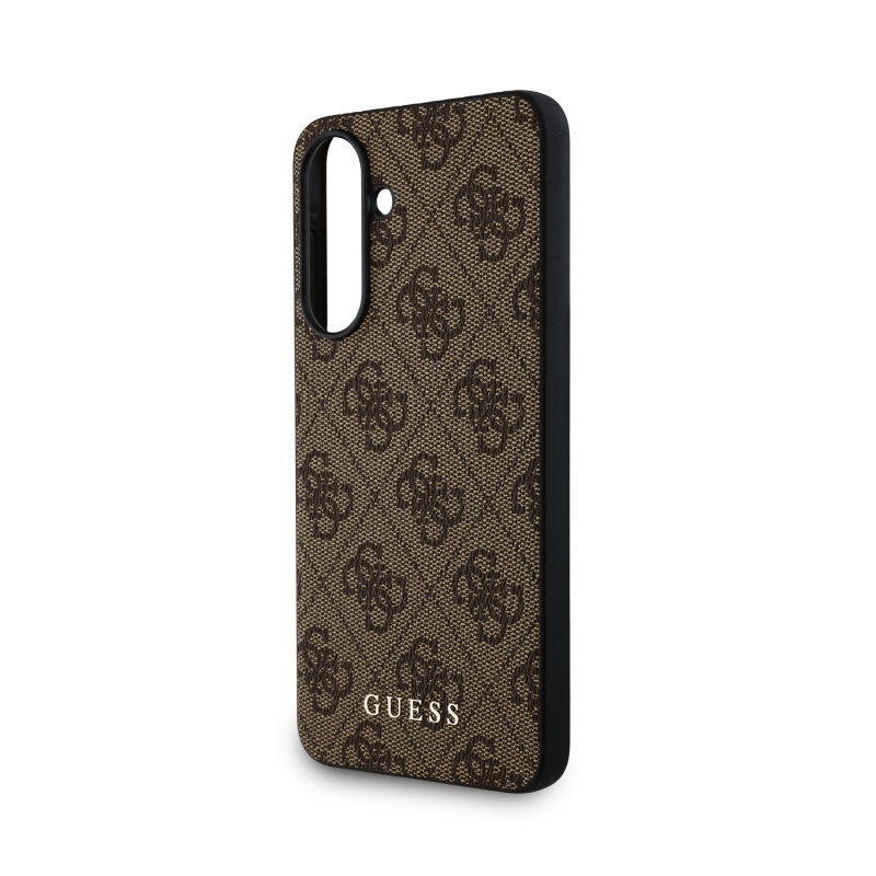 Guess 4G hátlap a Samsung Galaxy A56-hoz Barna