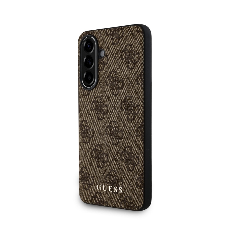 Guess 4G hátlap a Samsung Galaxy A56-hoz Barna
