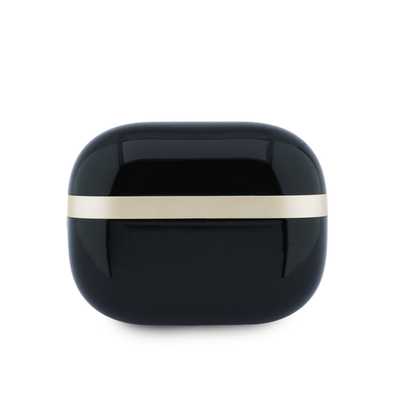 Guess Gold Line Glossy Finish TWS vezeték nélküli fülhallgató, fekete