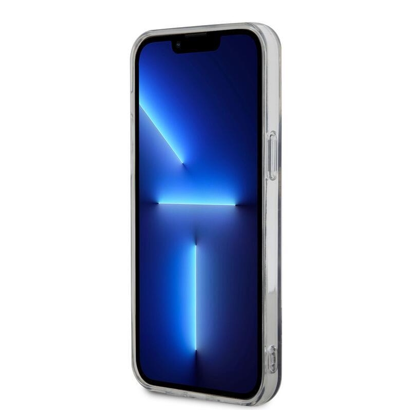 Guess márvány IML zselés tok MagSafe készülékkel iPhone 14 Pro Max készülékhez - fekete