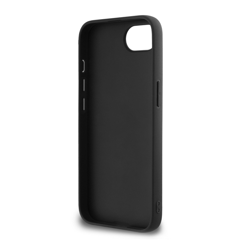 Guess PU 4G fém logó hátlap iPhone SE4 szürke