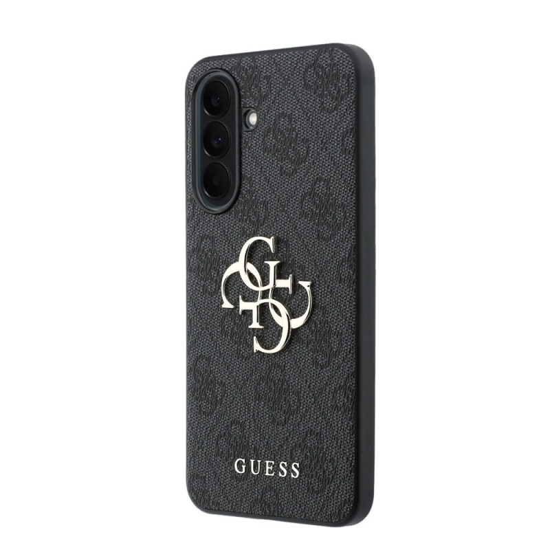 Guess PU 4G fém logó hátlap Samsung Galaxy A37 szürke