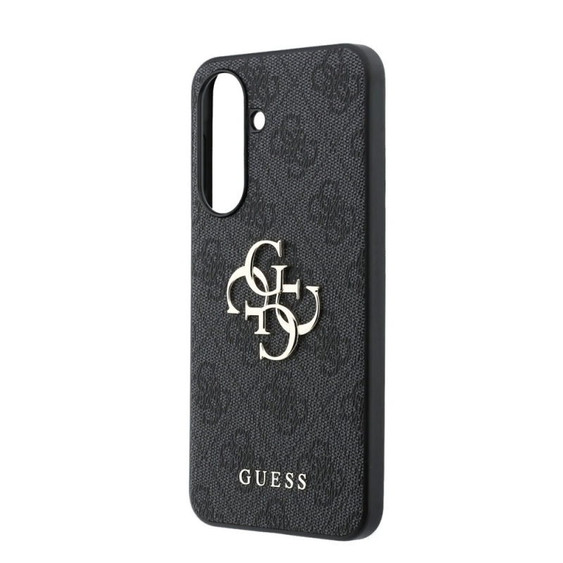 Guess PU 4G fém logó hátlap Samsung Galaxy A37 szürke
