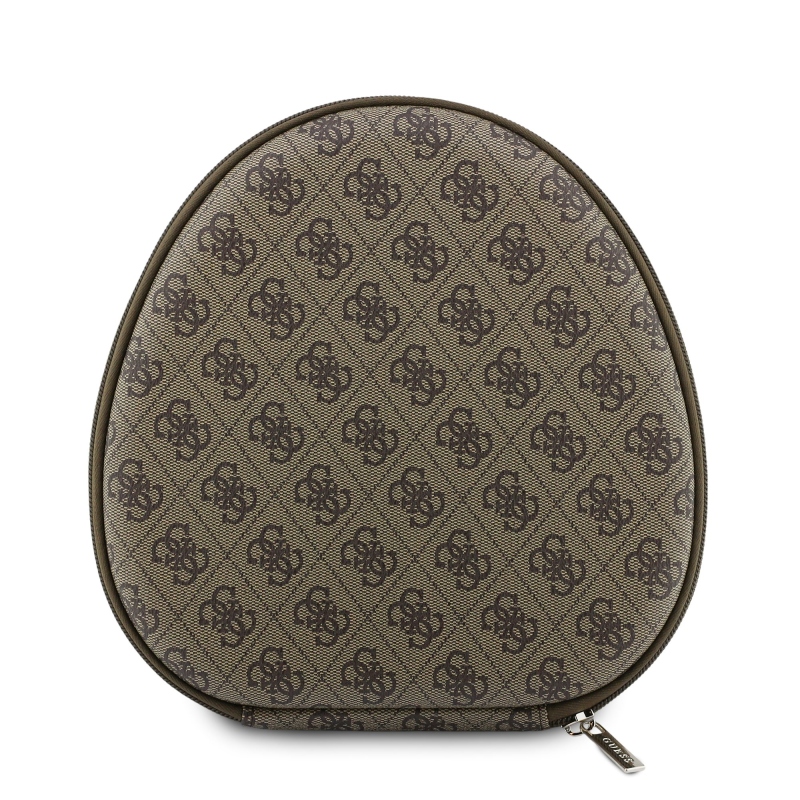 Guess PU 4G háromszög logós ENC vezeték nélküli fejhallgató barna