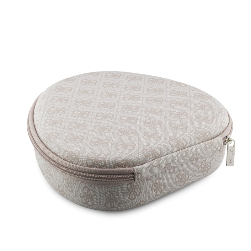 Guess PU 4G háromszög logós ENC vezeték nélküli fejhallgató rózsaszín