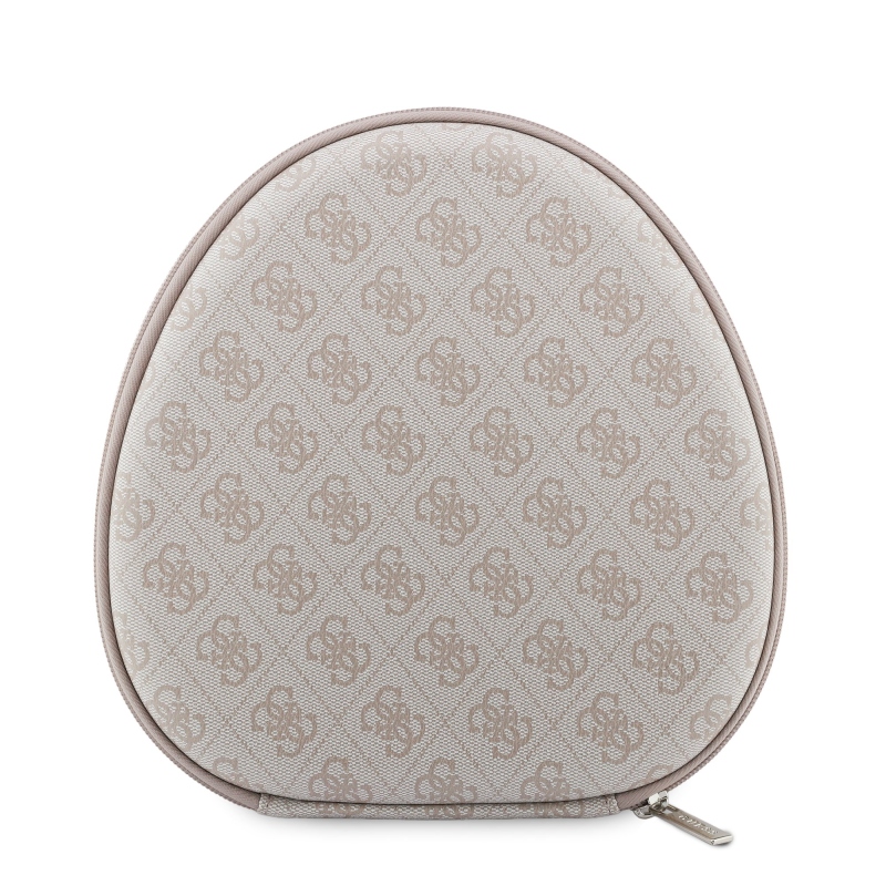 Guess PU 4G háromszög logós ENC vezeték nélküli fejhallgató rózsaszín