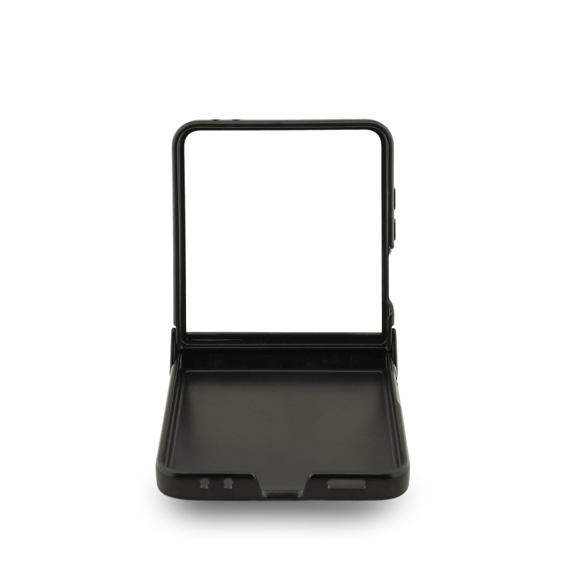 Guess PU bőr 4G színes gyűrűs mágneses hátlap Samsung Galaxy Z Flip 7 Fekete fekete