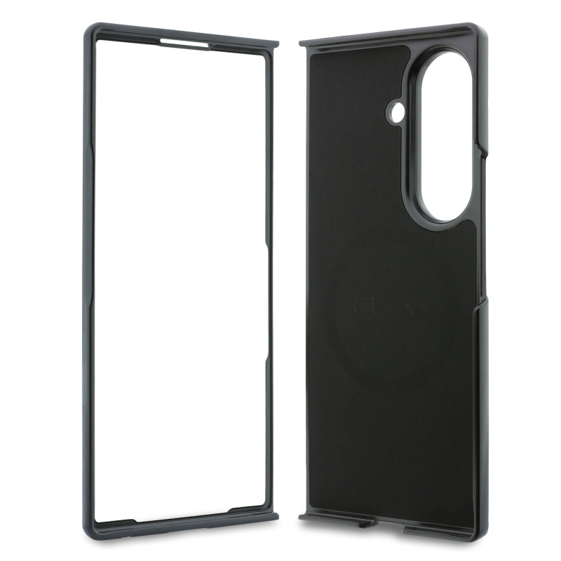 Guess PU bőr 4G mágneses hátlap a Samsung Galaxy Z Fold 8 Ultra Brown készülékhez