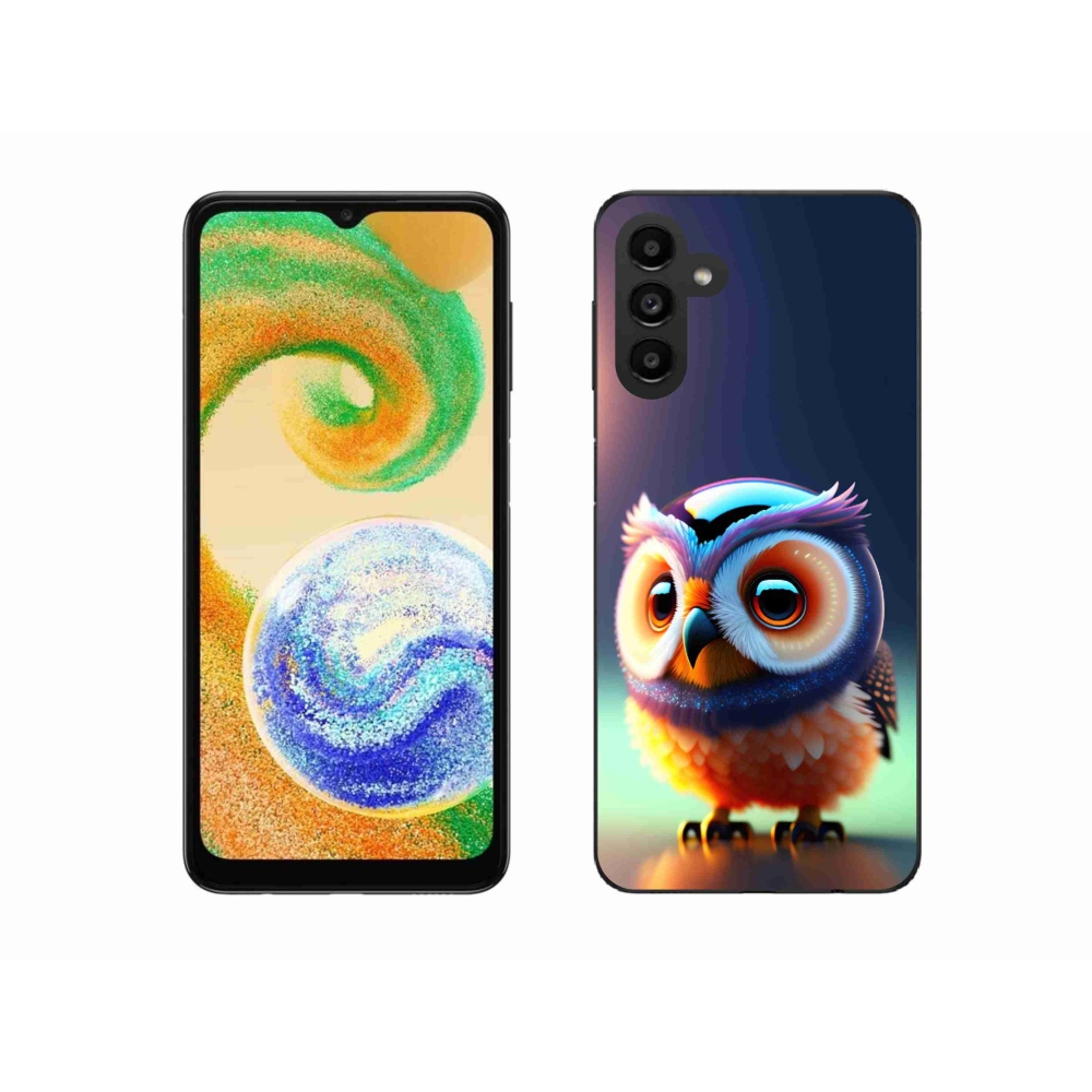 Zselés borítás mmCase Samsung Galaxy A04s (164.7x76.7x9.1mm) - bagoly