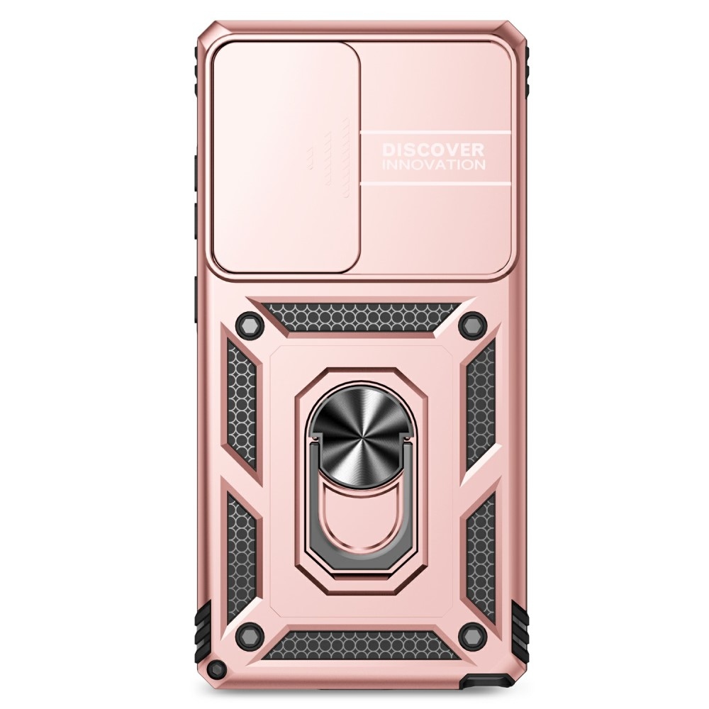 Gyűrűálló borítás Samsung Galaxy S25 Ultra készülékhez - rózsaarany