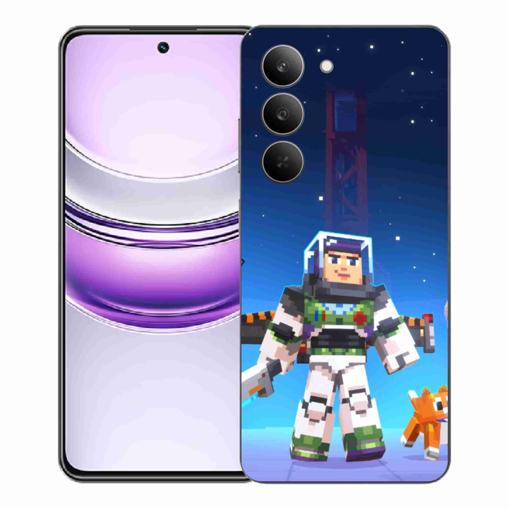 Gél borító mmCase a Realme 14x 5G-hez - minecraft 2