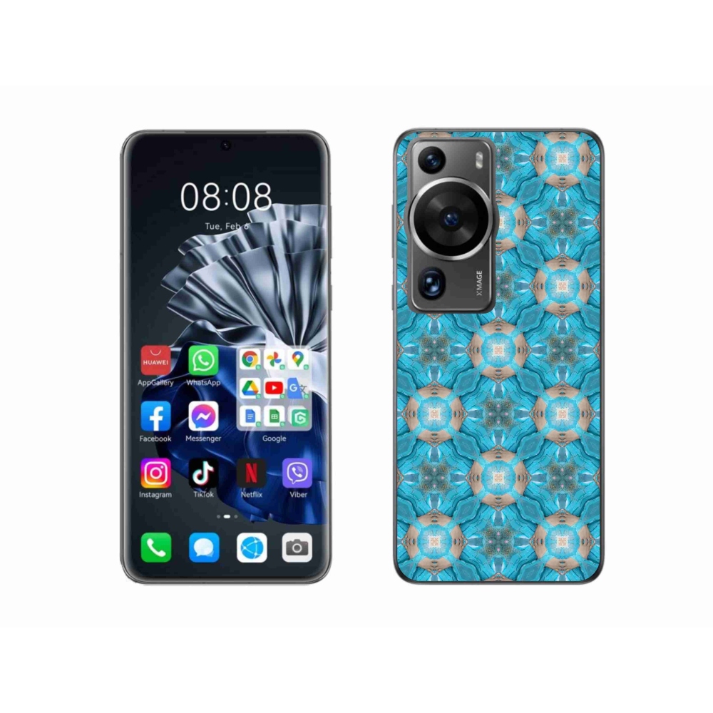 Gél borítás mmCase a Huawei P60 Pro számára - absztrakt motívum 12
