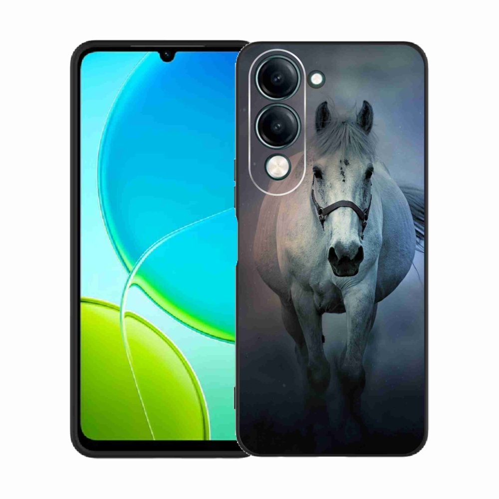 Gélburkolat mmCase a Vivo Y29s 5G-n - futó fehér ló