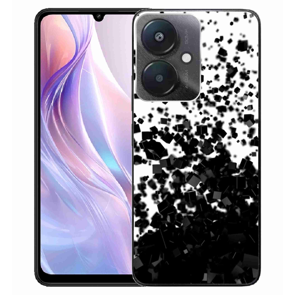 Gél borítás mmCase a Xiaomi Redmi 13C 5G számára - absztrakt minta 1