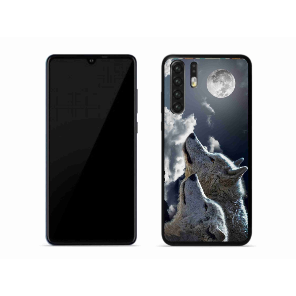 Gél borítás mmCase a Huawei P30 Pro készülékhez - farkasok