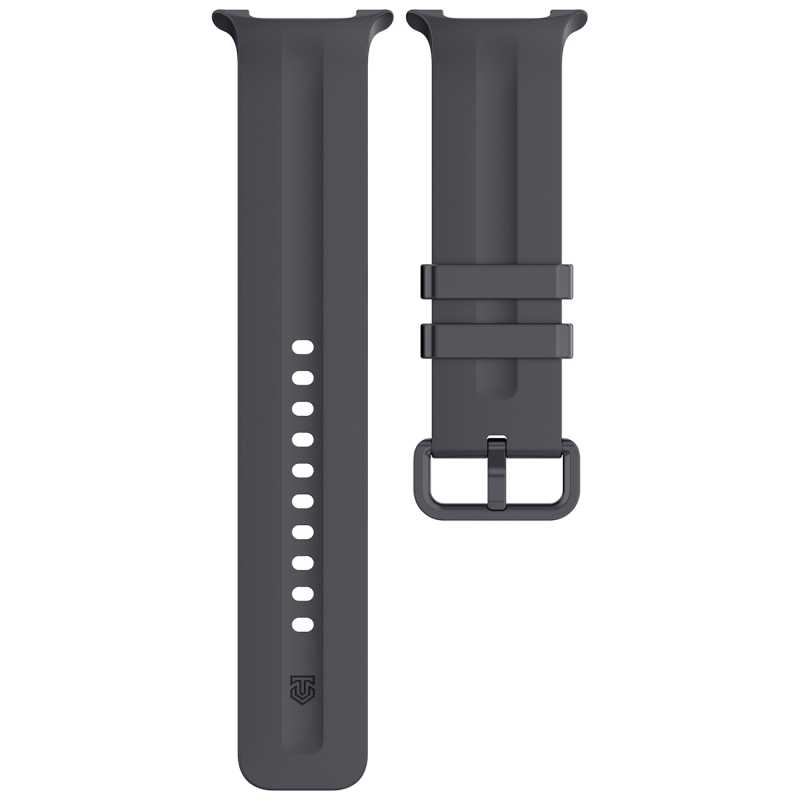 Tactical szilikon karkötő a Samsung Galaxy Watch 8/9-hez, szürke