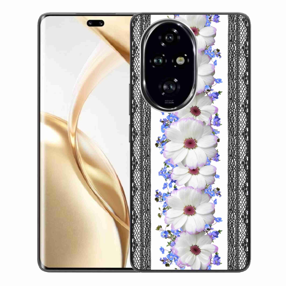 Zselés borítás mmCase a Honor 200 Pro 5G számára - virágok 8