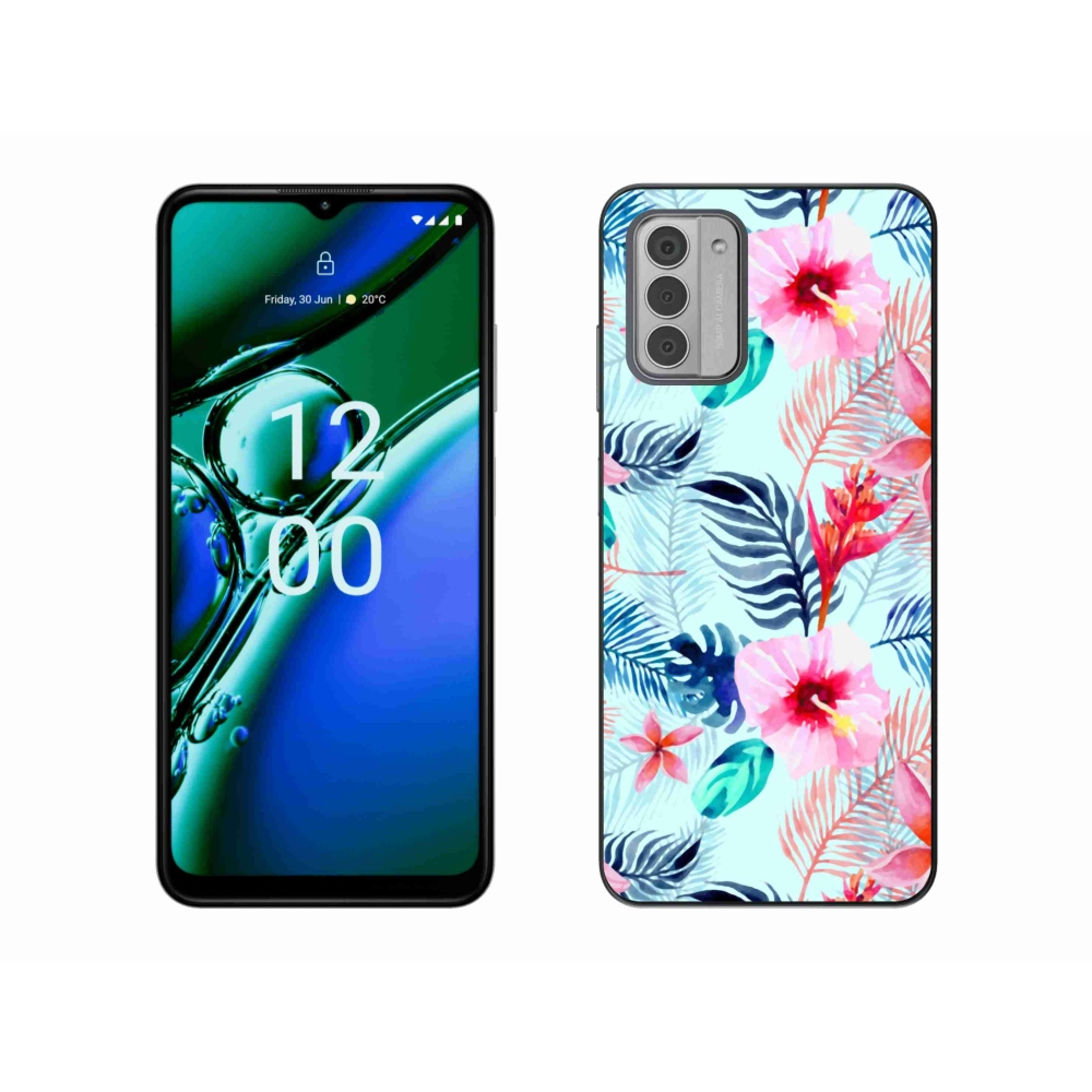 Zselés borítás mmCase a Nokia G42 készülékhez - virágok
