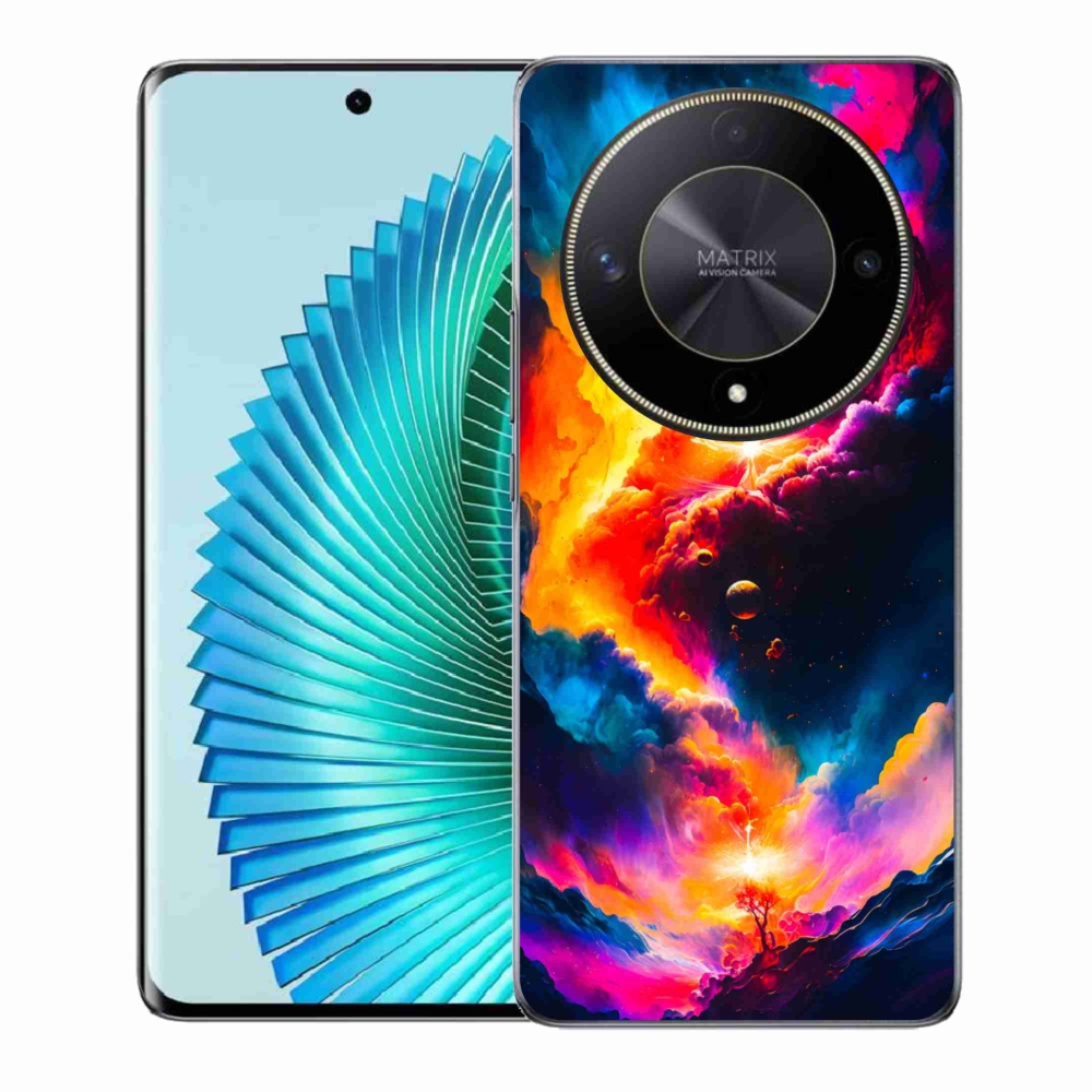 Gél borítás mmCase a Honor Magic 6 Lite 5G számára - absztrakt motívum