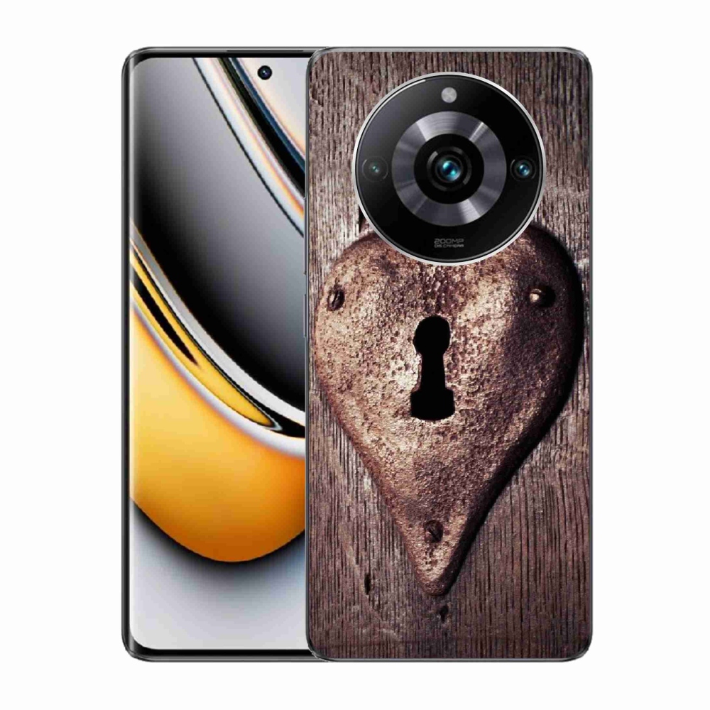 Zselés borítás mmCase a Realme 11 Pro/11 Pro+ készülékhez - szív alakú zárral