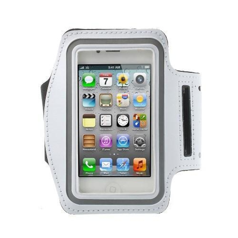 Gymfit sporttáska 125 x 60 mm-es telefonhoz - fehér színben