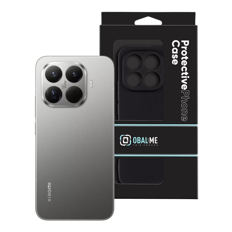 BORÍTÉK:ME matt TPU borító a Xiaomi 15T Pro fekete színűhöz