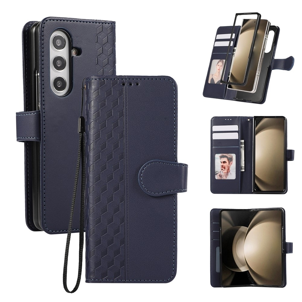 Gridy könyvtáska Samsung Galaxy Z Fold7 5G - kék