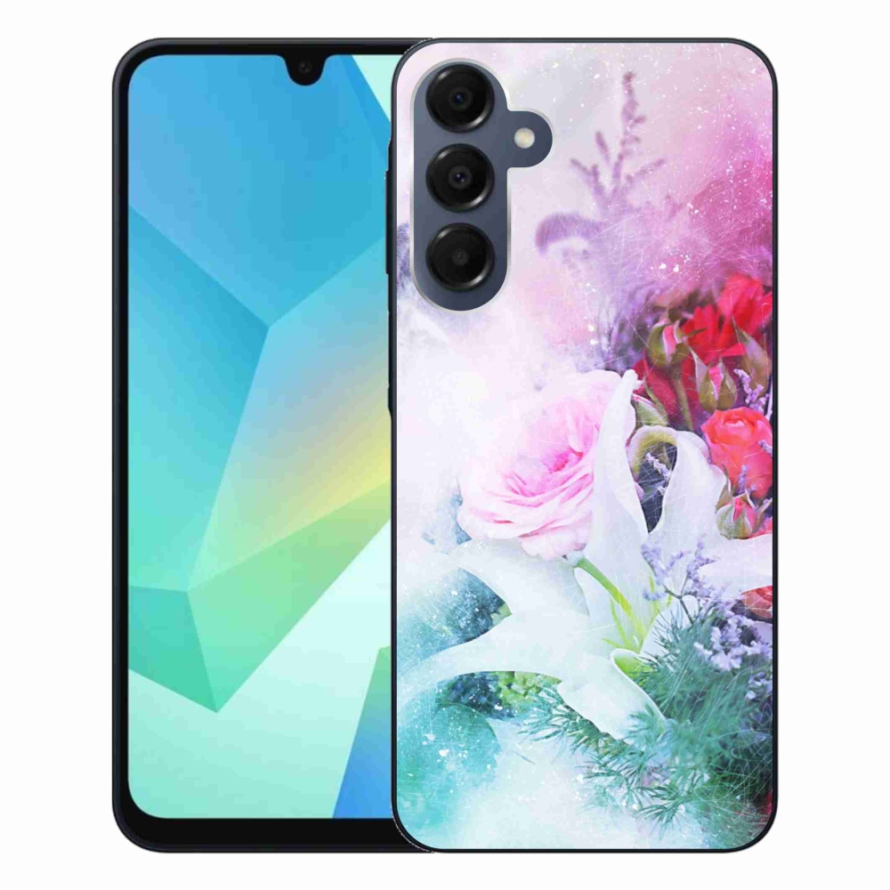 Gél borítás mmCase Samsung Galaxy A16 4G/5G - virágok 4