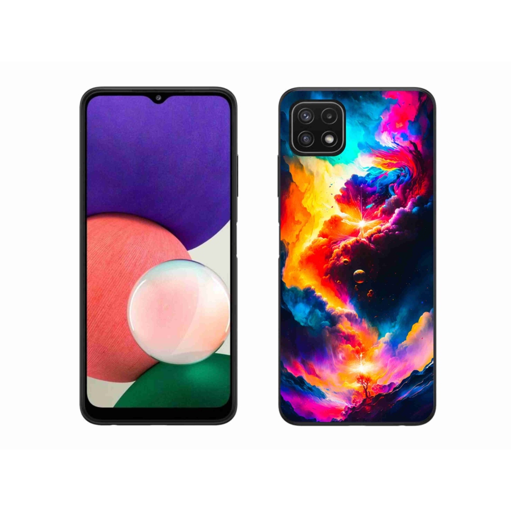 Gél borító mmCase Samsung Galaxy A22 5G - absztrakt motívumhoz