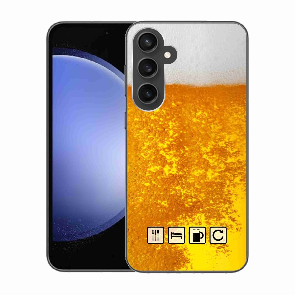 Gél borítás mmCase Samsung Galaxy S23 FE - sör motívum 3