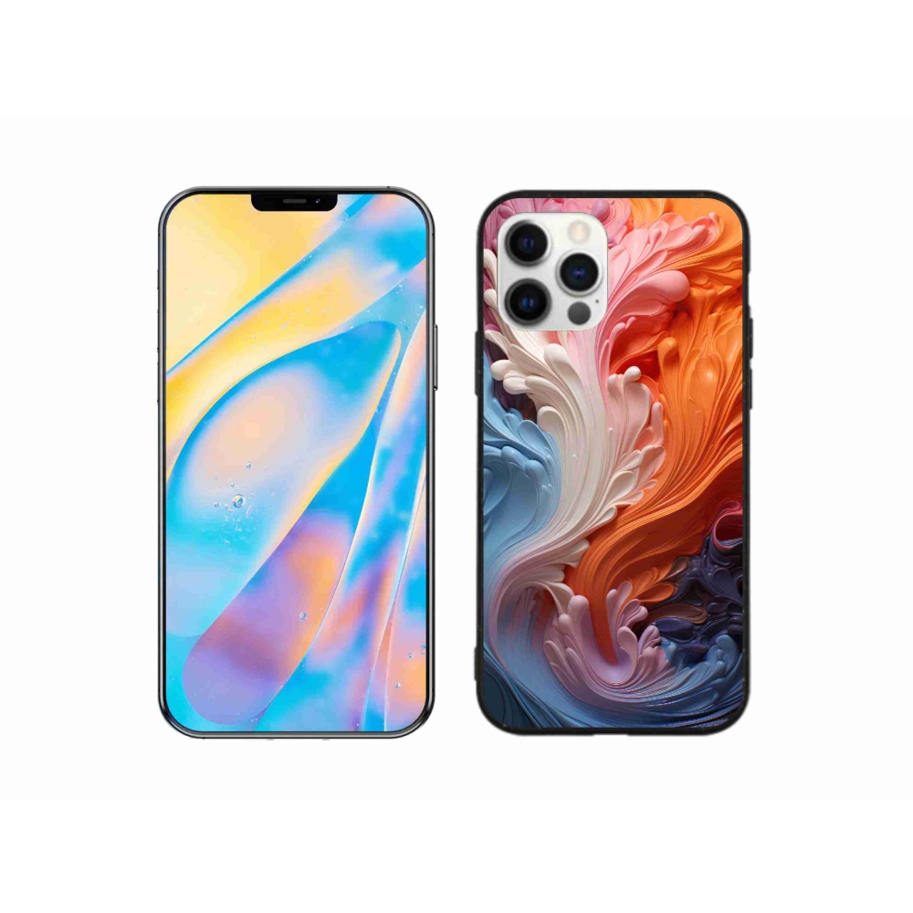 Gél borítás mmCase iPhone 12 Pro készülékhez - absztrakt motívum 8