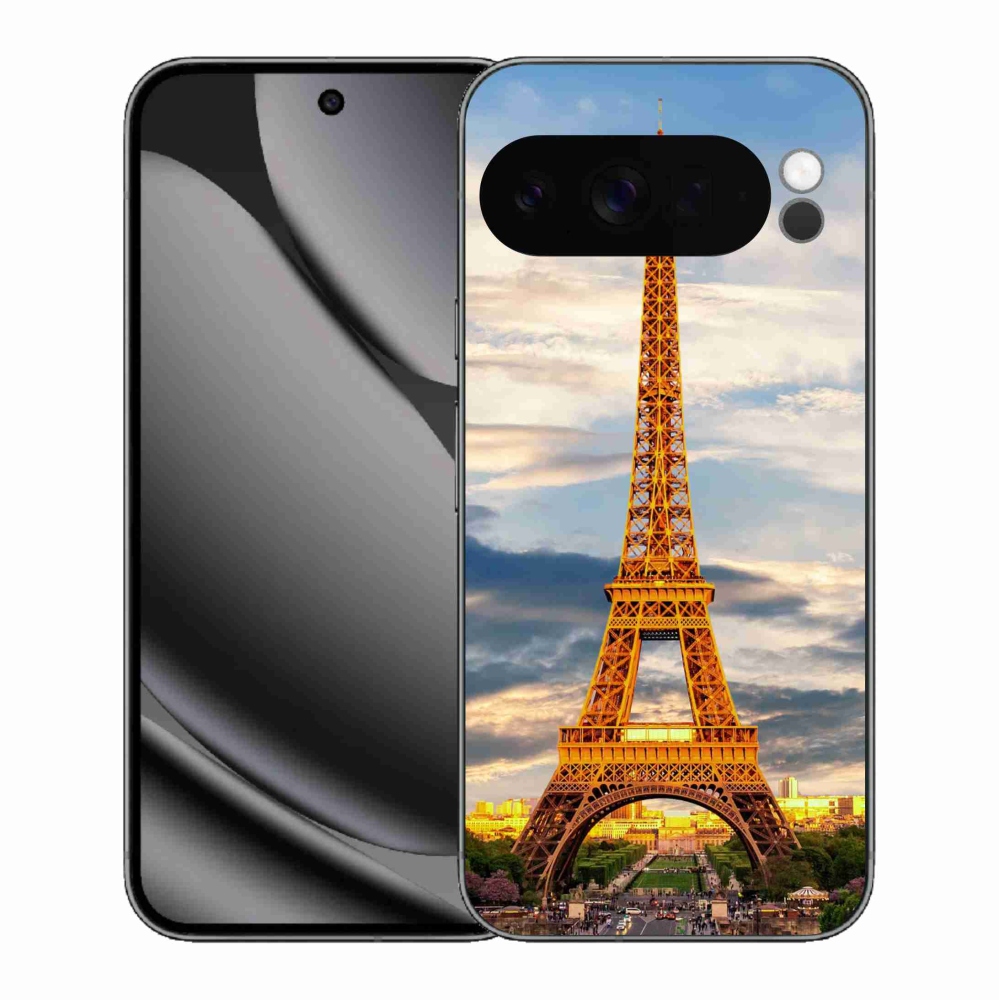 Zselés borítás mmCase a Google Pixel 10 Pro XL-hez - eiffel-torony 3