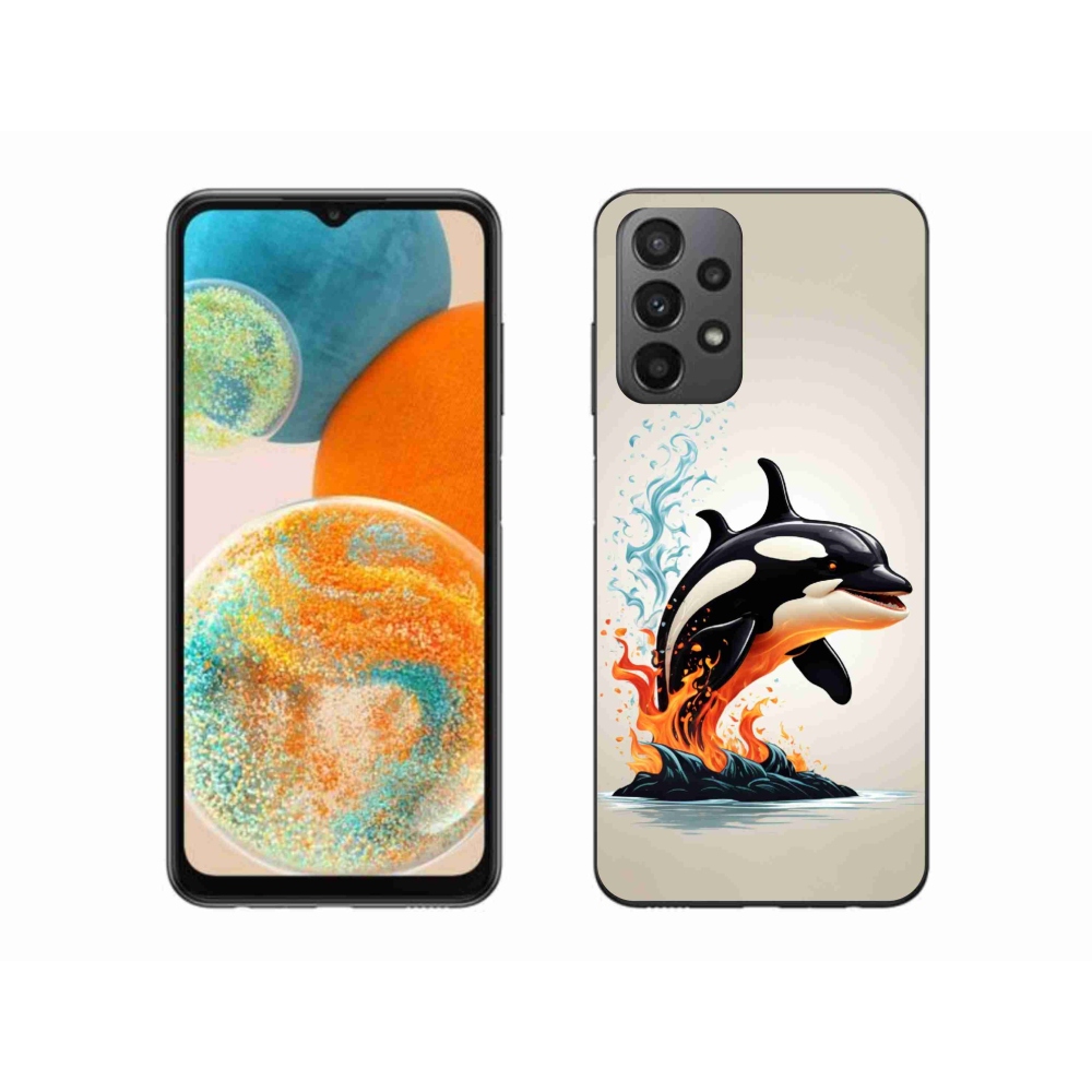 Gél védőhuzat mmCase Samsung Galaxy A23 4G/5G - írisz