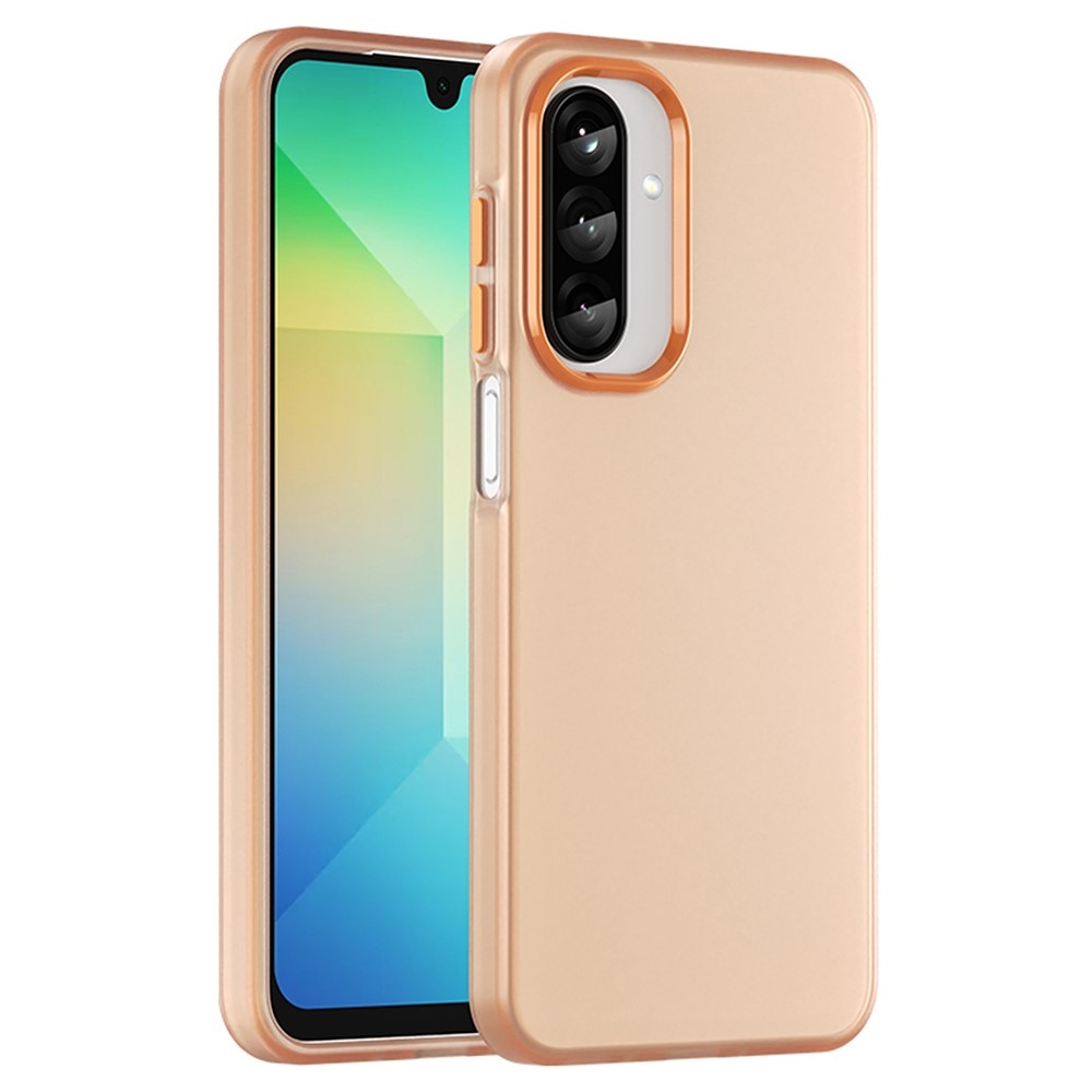 Candys matt zselés tok Samsung Galaxy A26 5G - narancssárga színben