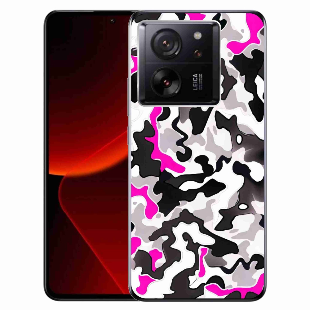 Gél borítás mmCase a Xiaomi 13T/13T Pro számára - terepszínű minta 5