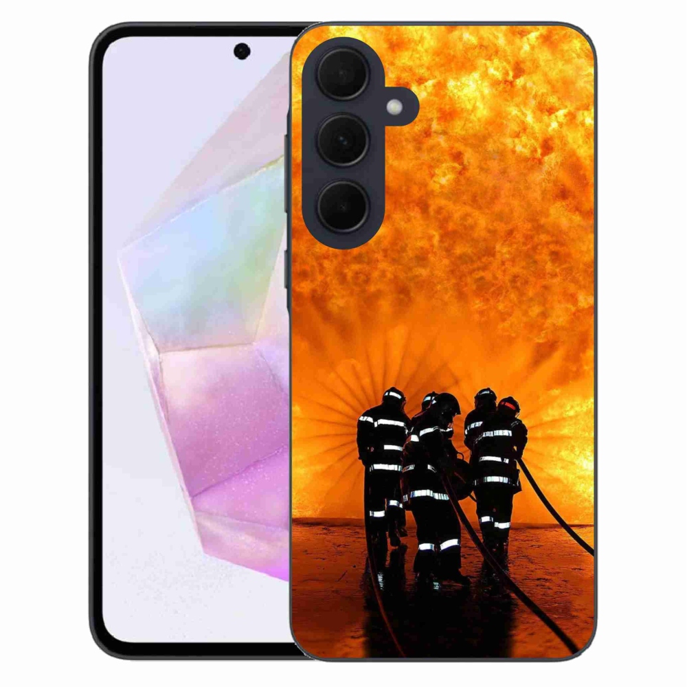 Zselés borítás mmCase Samsung Galaxy A35 5G - tűz