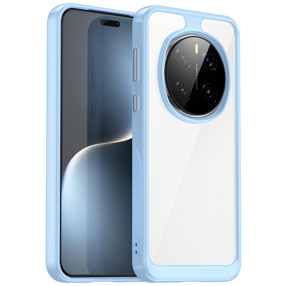 Gél tok fix hátlappal Honor Magic 7 Pro 5G készülékhez - kék